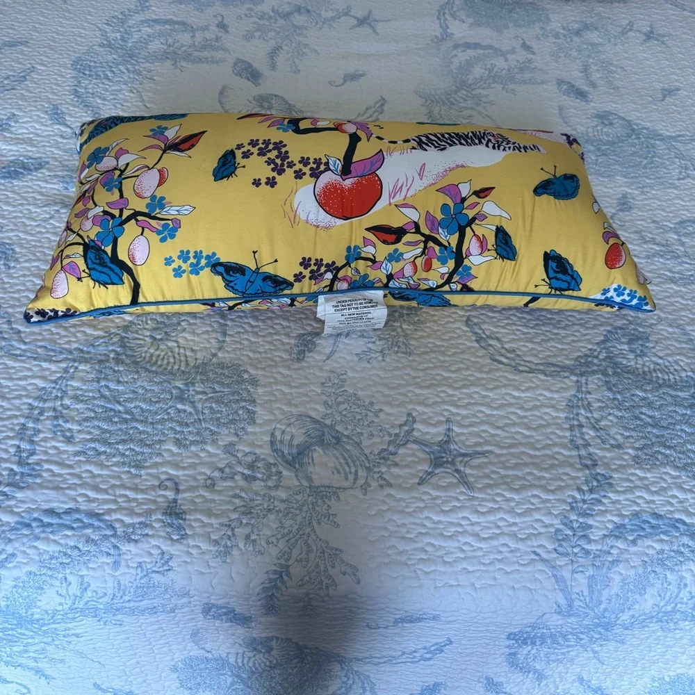 Diane Von Furstenberg x Target Charlottes Garden Lumbar Throw Pillow NWT collab